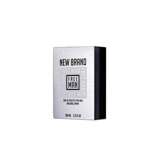 Perfume New Brand Free Man Eau de Toilette Masculino 100ML foto 1