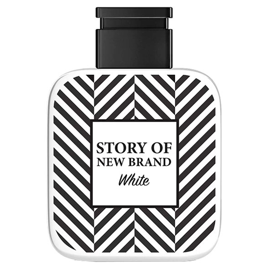 Perfume New Brand Story Of White Eau de Toilette Masculino 100ML