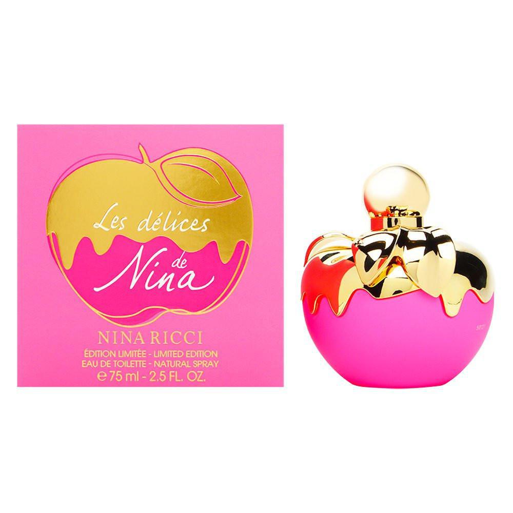 Perfume Nina Ricci Les Delices de Nina Eau de Toilette Feminino 75ML