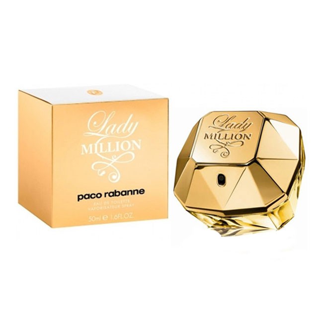 Perfume Paco Rabanne Lady Million Eau de Toilette Feminino 50ML foto 1