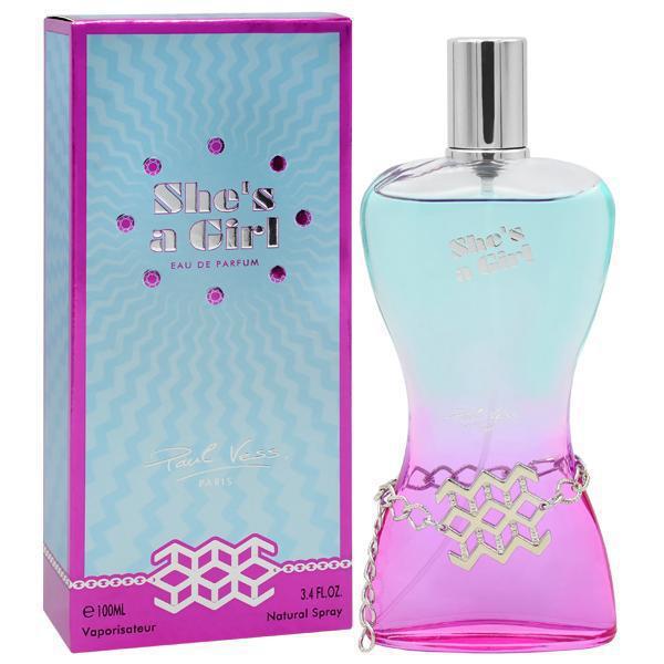 Perfume Paul Vess She's A Girl Eau de Parfum Feminino 100ML foto 2