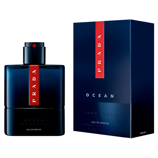 Perfume Prada Luna Rossa Ocean Eau de Parfum Masculino 100ML foto 2