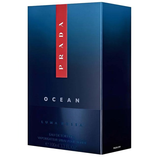 Perfume Prada Luna Rossa Ocean Eau de Toilette Masculino 100ML foto 1