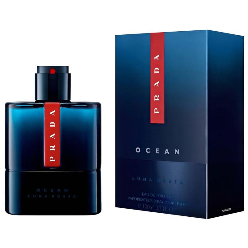Perfume Prada Luna Rossa Ocean Eau de Toilette Masculino 100ML foto 2