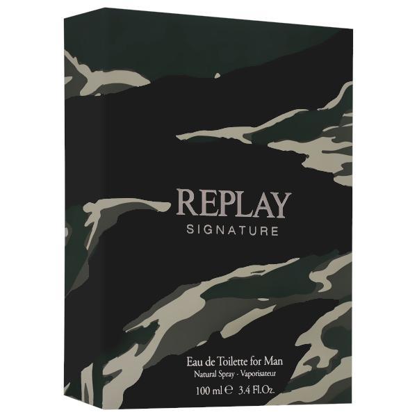 Perfume Replay Signature For Man Eau de Toilette Masculino 100ML foto 1