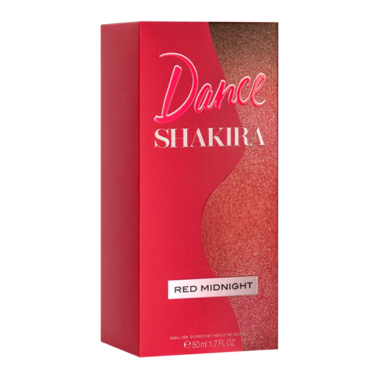 Perfume Shakira Dance Red Midnight Eau de Toilette Femenino 50ML foto 1
