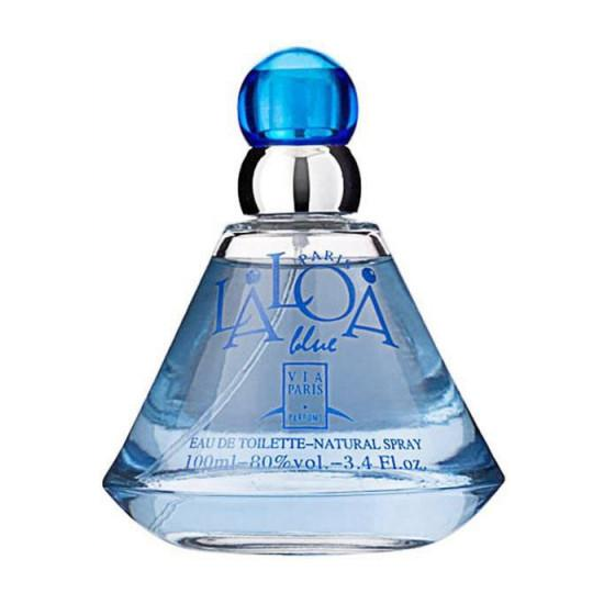 Perfume Via Paris Laloa Blue Eau de Toilette Feminino 100ML