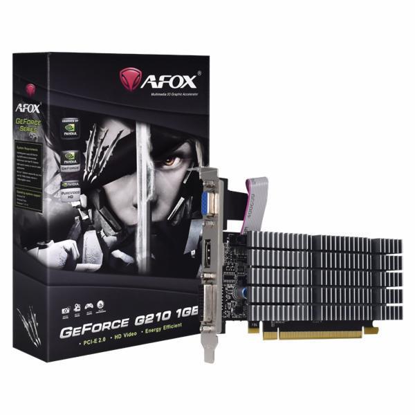Placa de Vídeo Afox GeForce G210 1GB DDR2 PCI-Express