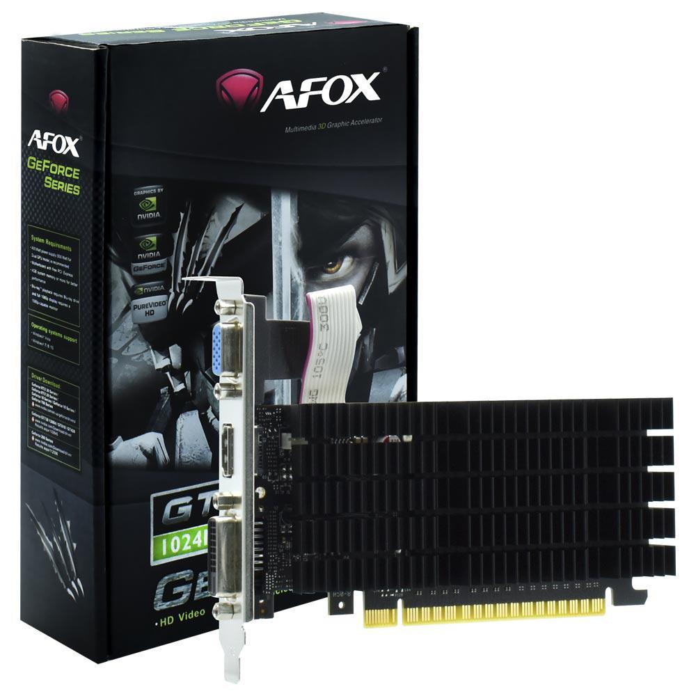 Placa de Vídeo Afox GeForce GT710 1GB DDR3 PCI-Express