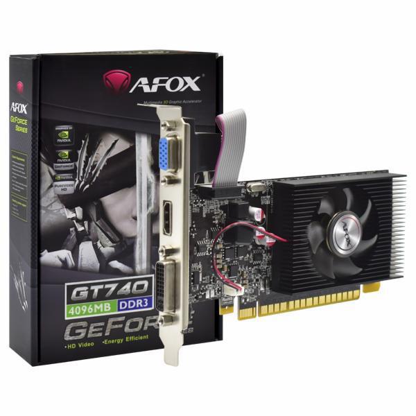 Placa de Vídeo Afox GeForce GT740 4GB DDR3 PCI-Express