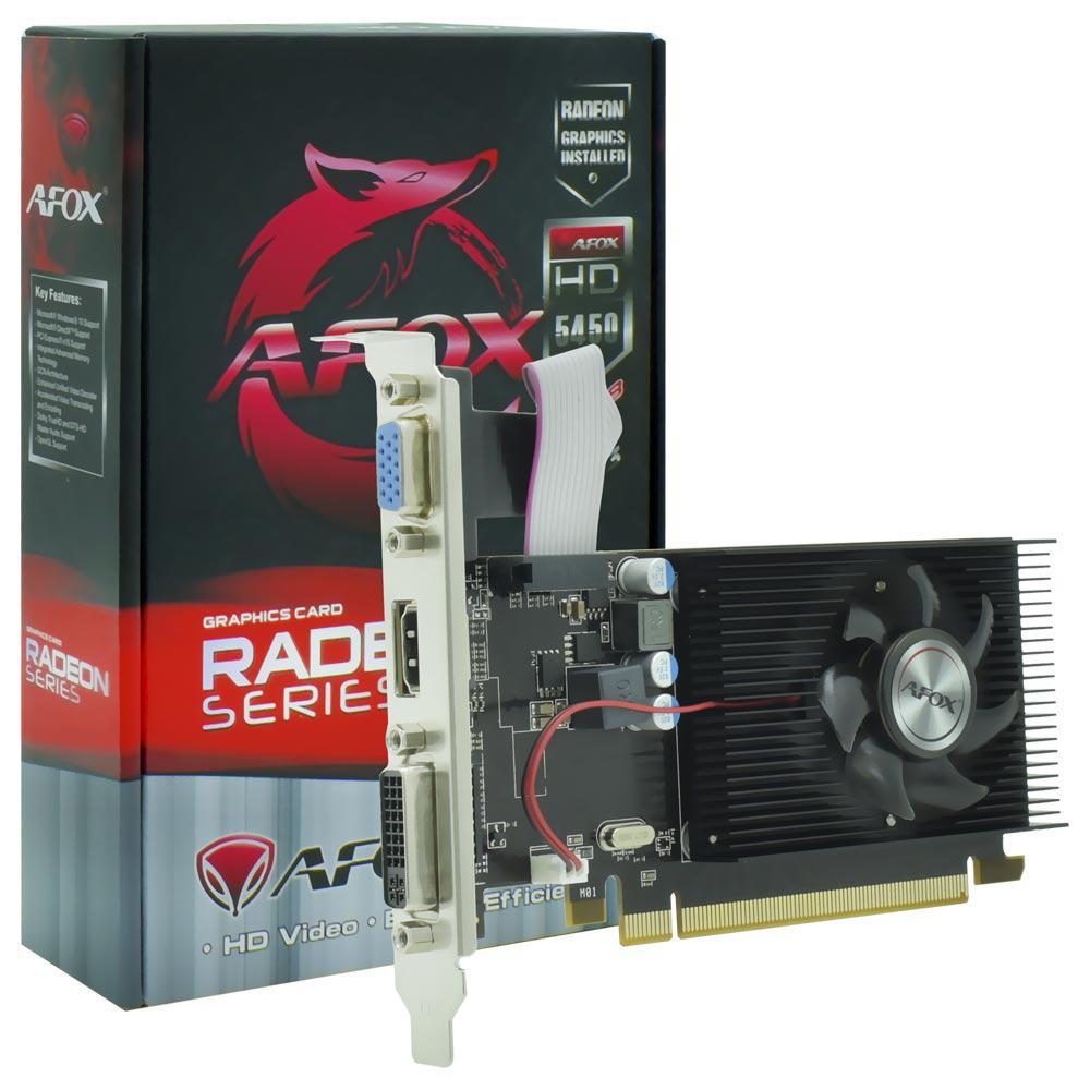 Placa de Vídeo Afox Radeon HD5450 2GB DDR3 PCI-Express