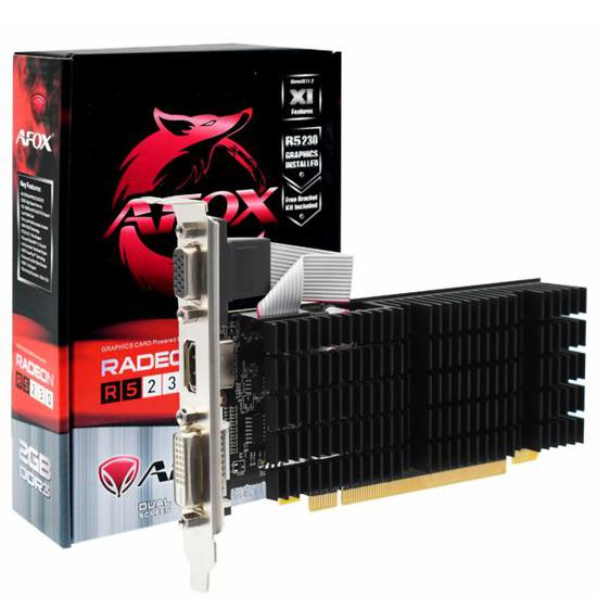 Placa de Vídeo Afox Radeon R5-230 2GB DDR3 PCI-Express