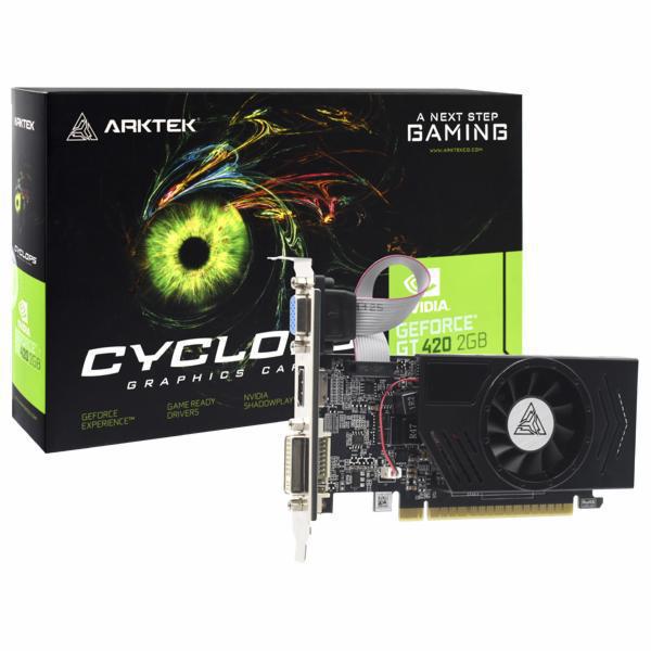 Placa de Vídeo Arktek Cyclops GeForce GT420 2GB DDR3 PCI-Express