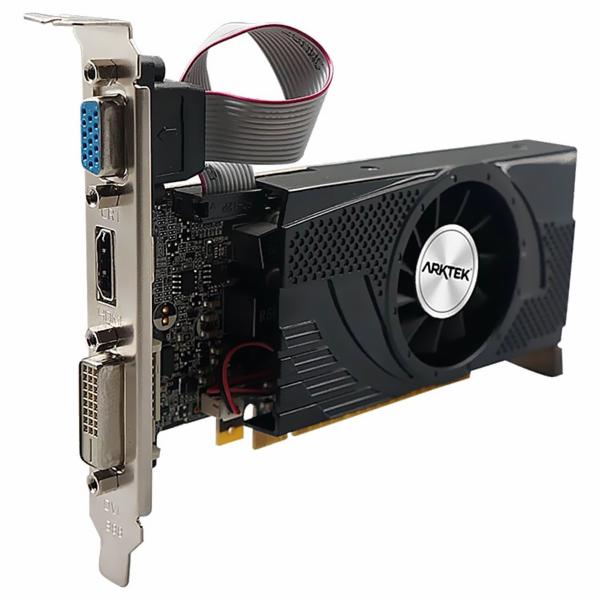 Placa de Vídeo Arktek Cyclops GeForce GT730 1GB DDR3 PCI-Express foto 2
