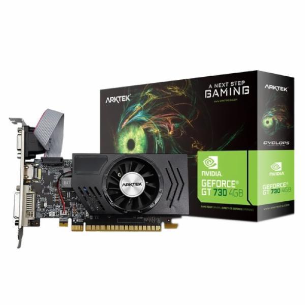 Placa de Vídeo Arktek Cyclops GeForce GT730 4GB DDR3 PCI-Express