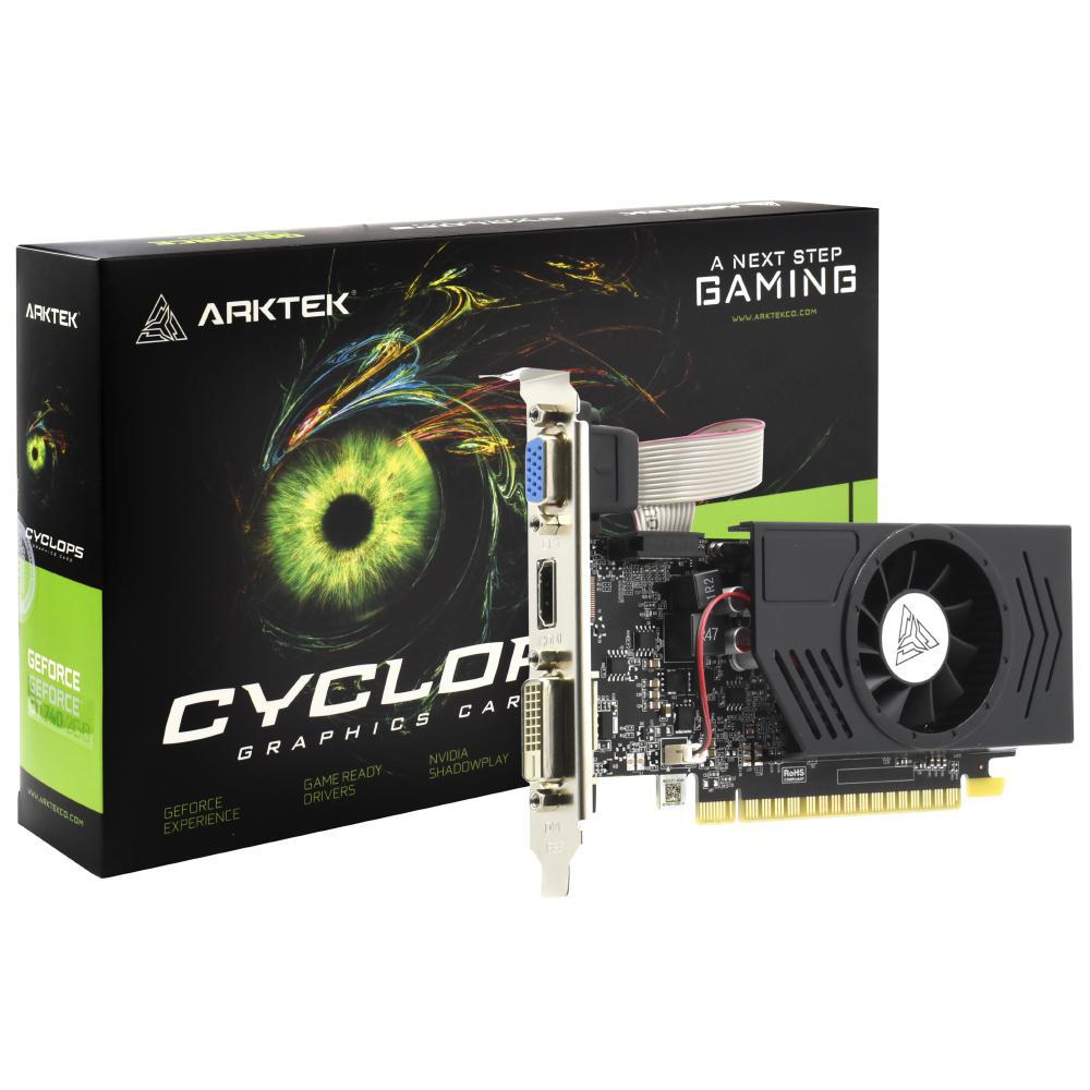 Placa de Vídeo Arktek Cyclops GeForce GT740 2GB DDR3 PCI-Express foto principal