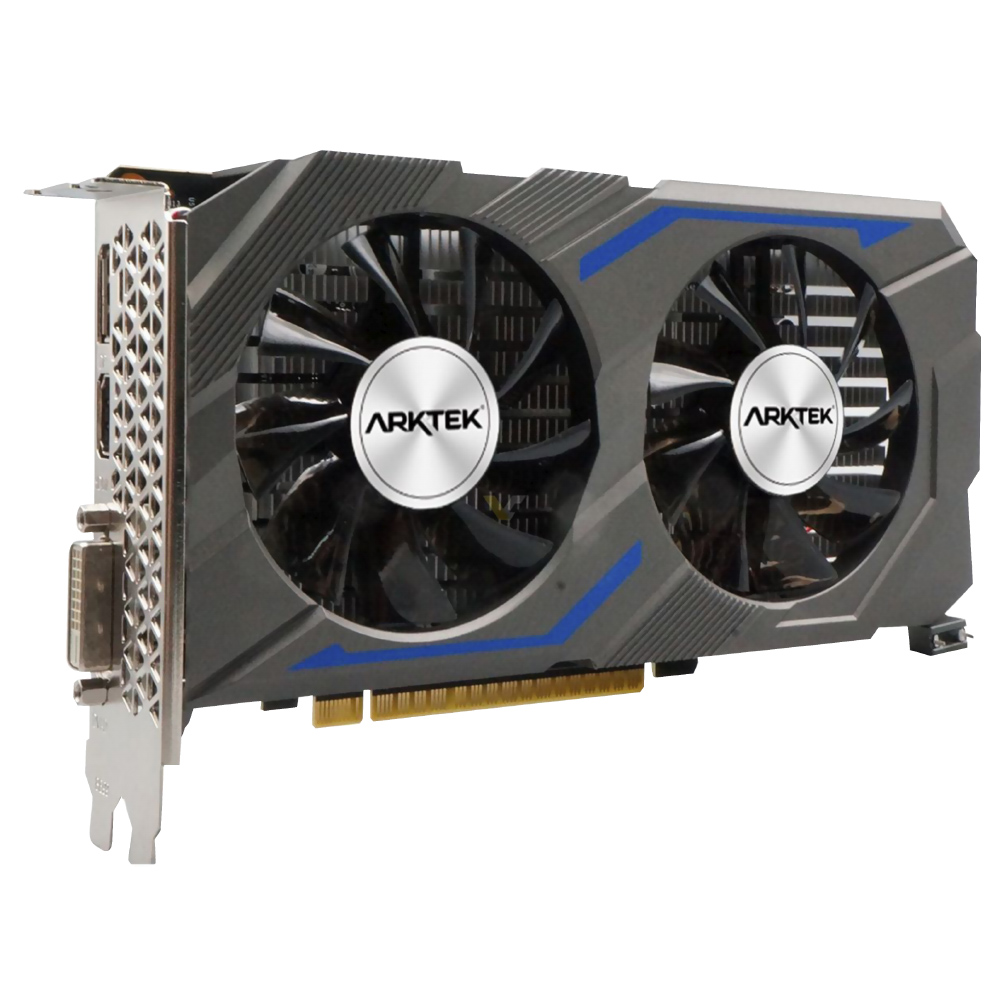 Placa de Vídeo Arktek Matrix GeForce GTX1650 (2 Fan) 4GB GDDR6 PCI-Express foto 1