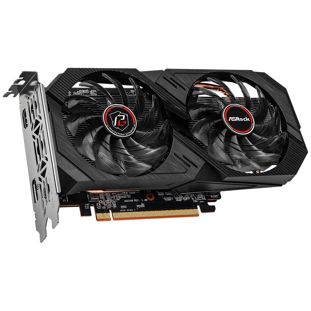 Placa de Vídeo Asrock Radeon RX6500 XT Phantom Gaming OC 4GB GDDR6 PCI-Express foto 2
