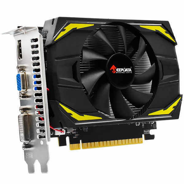 Placa de Vídeo Keepdata GeForce GT740 2GB DDR5 PCI-Express foto 1