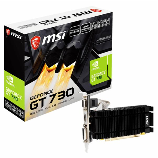 Placa de Vídeo MSI GeForce GT730 2GB DDR3 PCI-Express