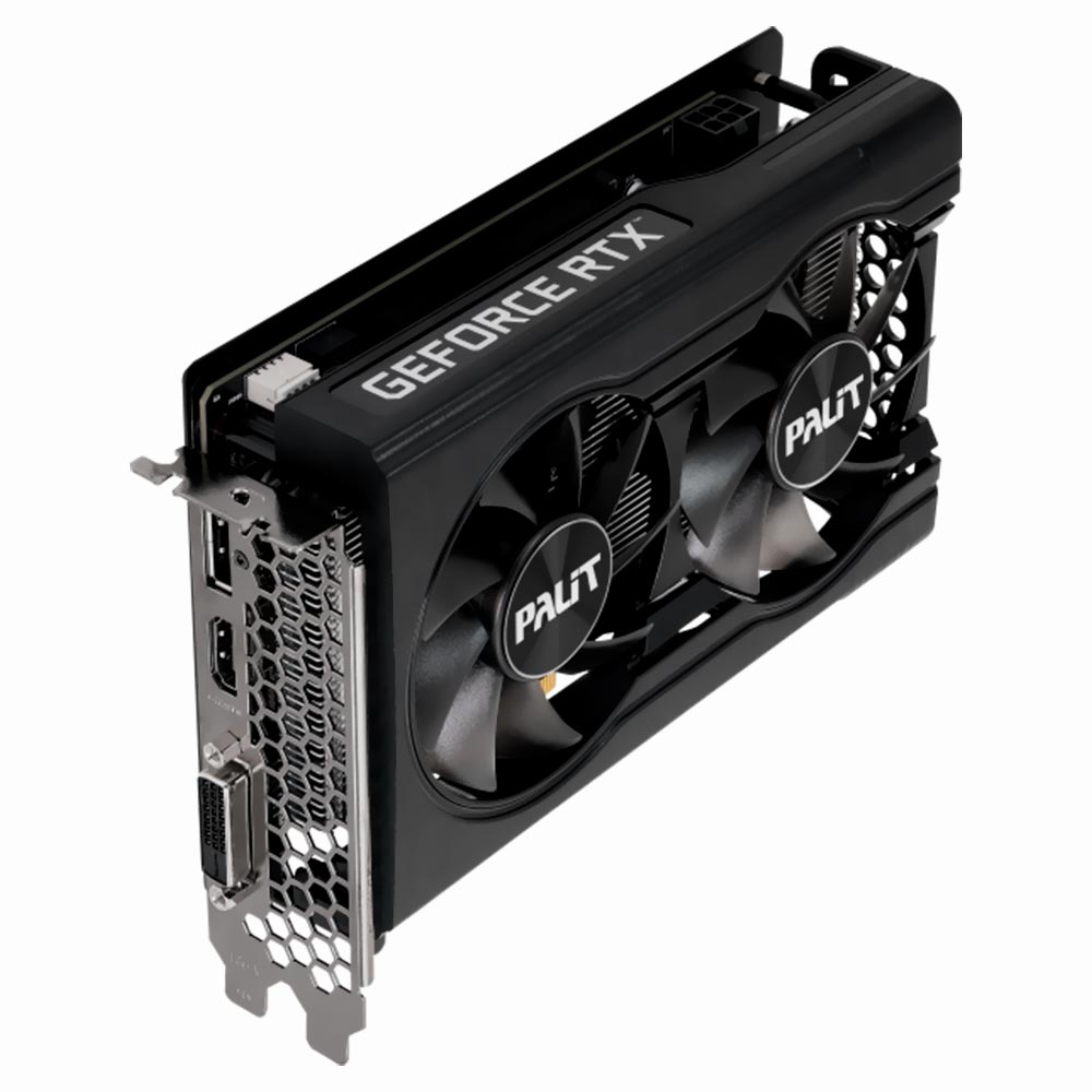 Placa de Vídeo Palit GeForce RTX3050 Dual 8GB GDDR6 PCI-Express foto 1