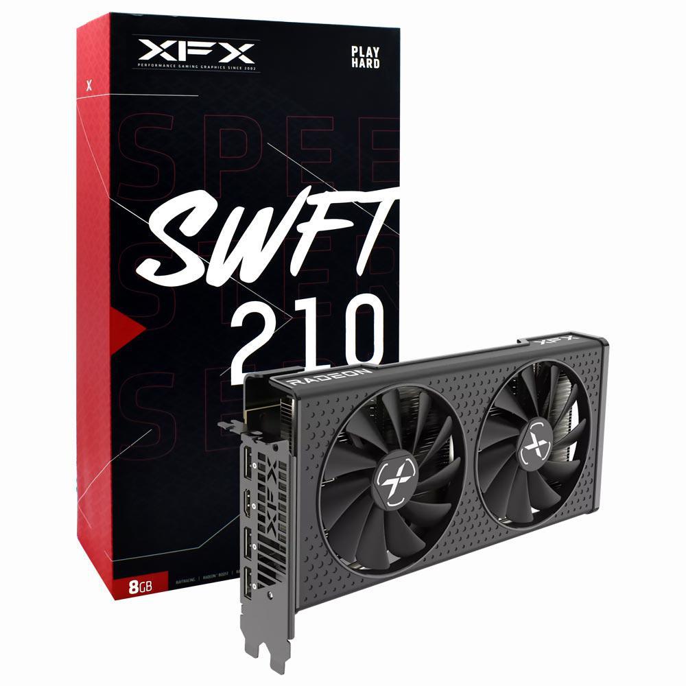 Placa de Vídeo XFX Speedster SWFT 210 Radeon RX7600 8GB GDDR6 PCI-Express