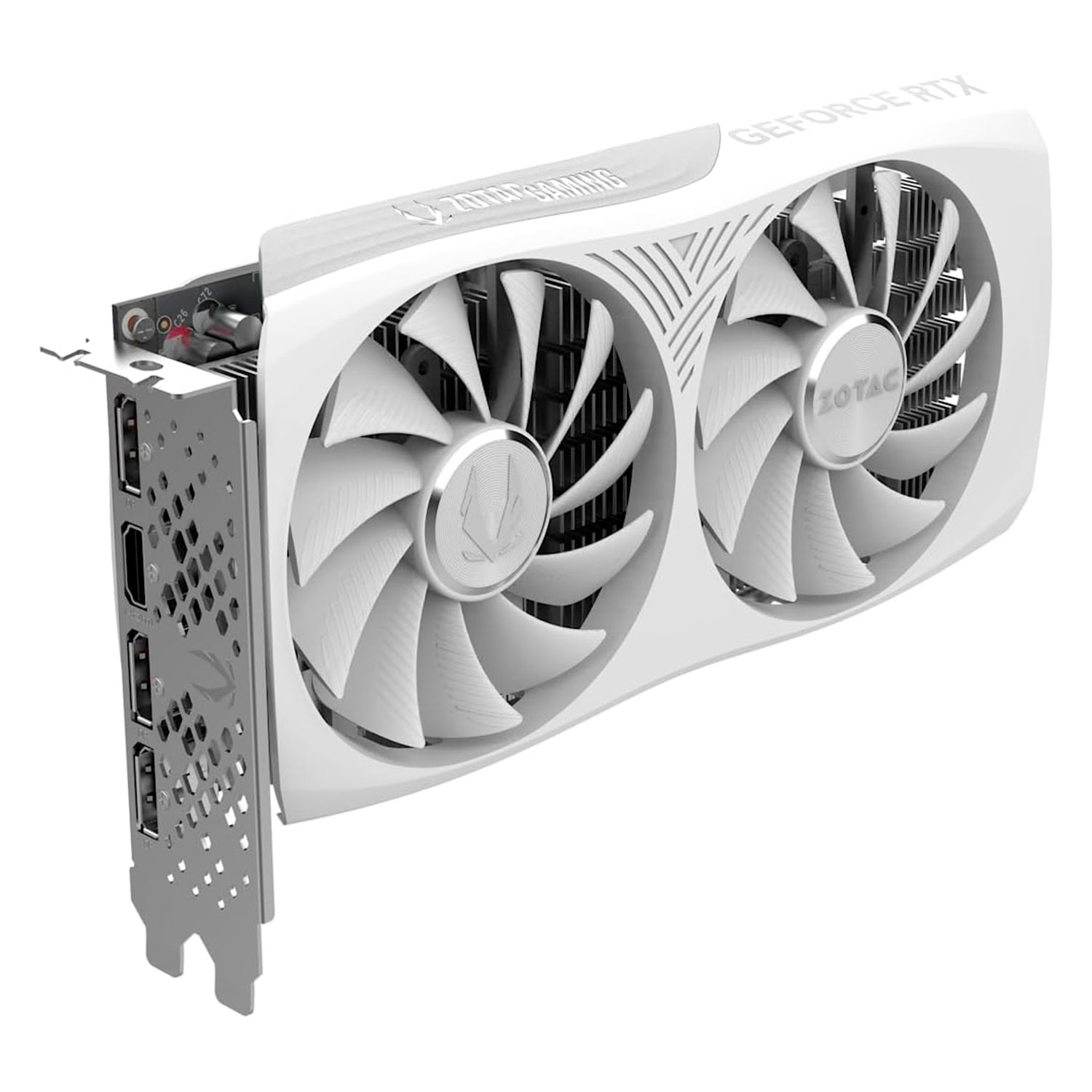 Placa de Vídeo Zotac GeForce RTX4060 Twin Edge OC White 8GB GDDR6 PCI-Express foto 2
