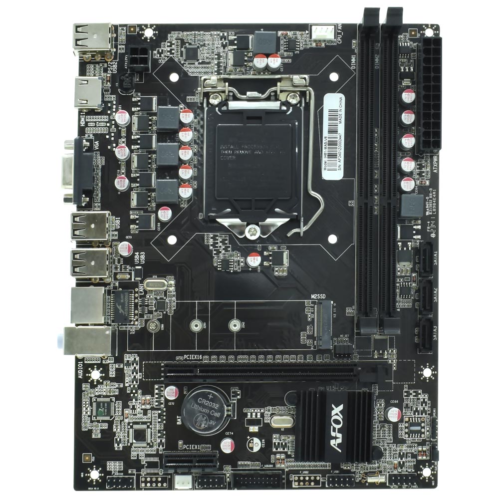 Placa Mãe Afox IH61-MA5-V6 Intel Soquete LGA 1155 foto 1