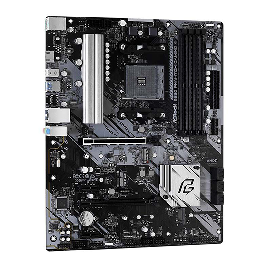 Placa Mãe Asrock B550 Phantom Gaming 4 AMD Soquete AM4 foto 1