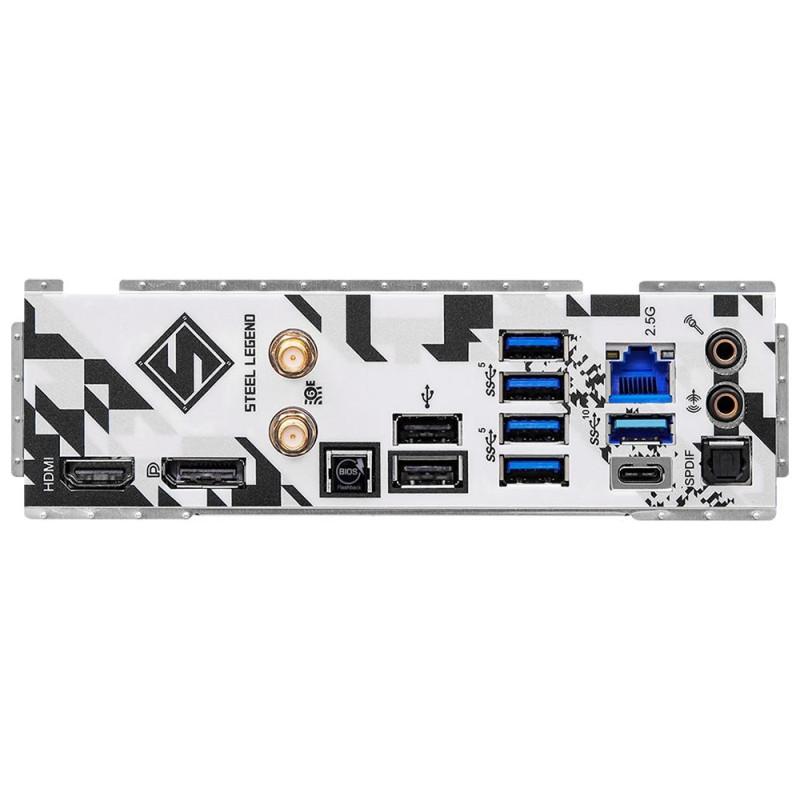 Placa Mãe Asrock B650E Steel Legend Wi-Fi AMD Soquete AM5 foto 4
