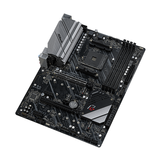 Placa Mãe Asrock X570 Phantom Gaming 4 AMD Soquete AM4 foto 2