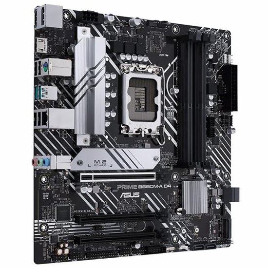 Placa Mãe Asus Prime B660M-A D4 Intel Soquete LGA 1700 foto 1