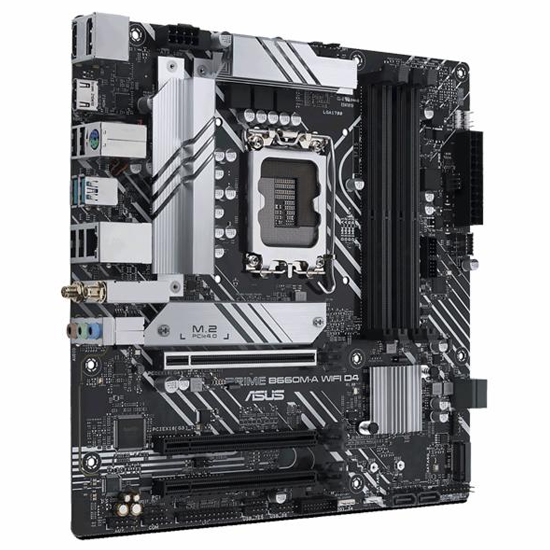 Placa Mãe Asus Prime B660M-A Wi-Fi D4 Intel Soquete LGA 1700 foto 1
