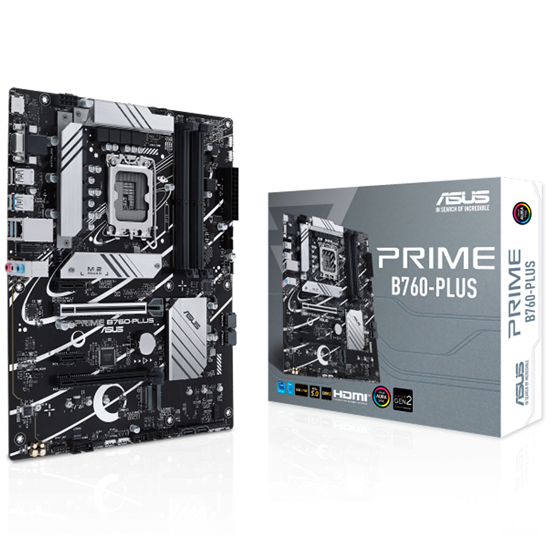 Placa Mãe Asus Prime B760-Plus Intel Soquete LGA 1700