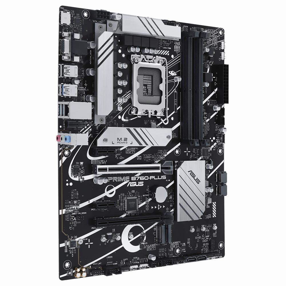 Placa Mãe Asus Prime B760-Plus Intel Soquete LGA 1700 foto 2