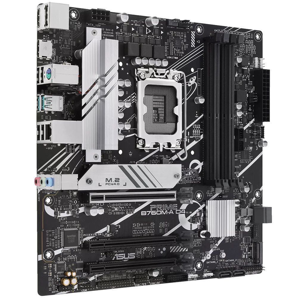 Placa Mãe Asus Prime B760M-A D4 Intel Soquete LGA 1700 foto 2