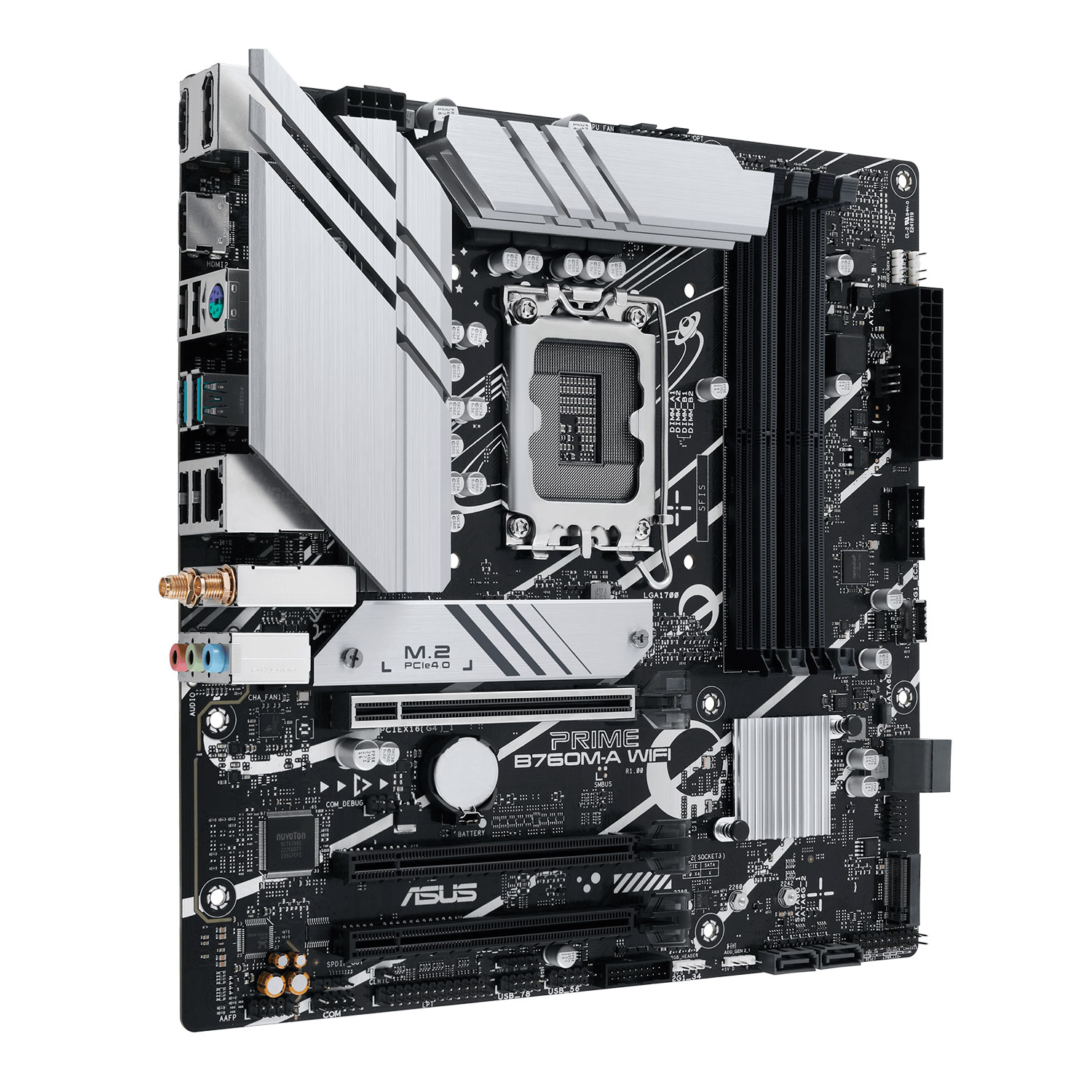 Placa Mãe Asus Prime B760M-A Wi-Fi Intel Soquete LGA 1700 foto 2