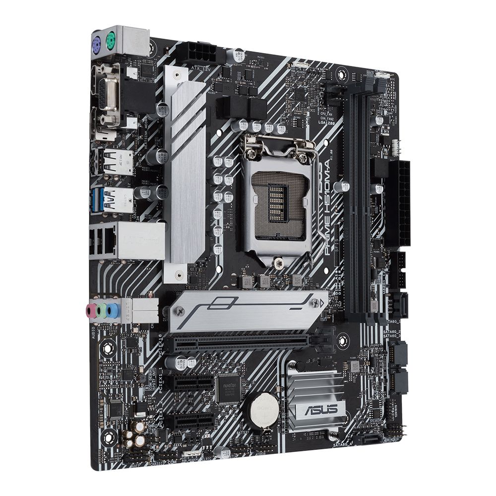 Placa Mãe Asus Prime H510M-A Intel Soquete LGA 1200 foto 2
