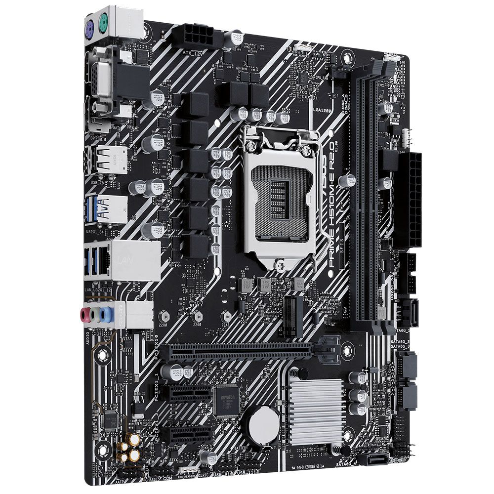 Placa Mãe Asus Prime H510M-E R2.0 Intel Soquete LGA 1200 foto 2