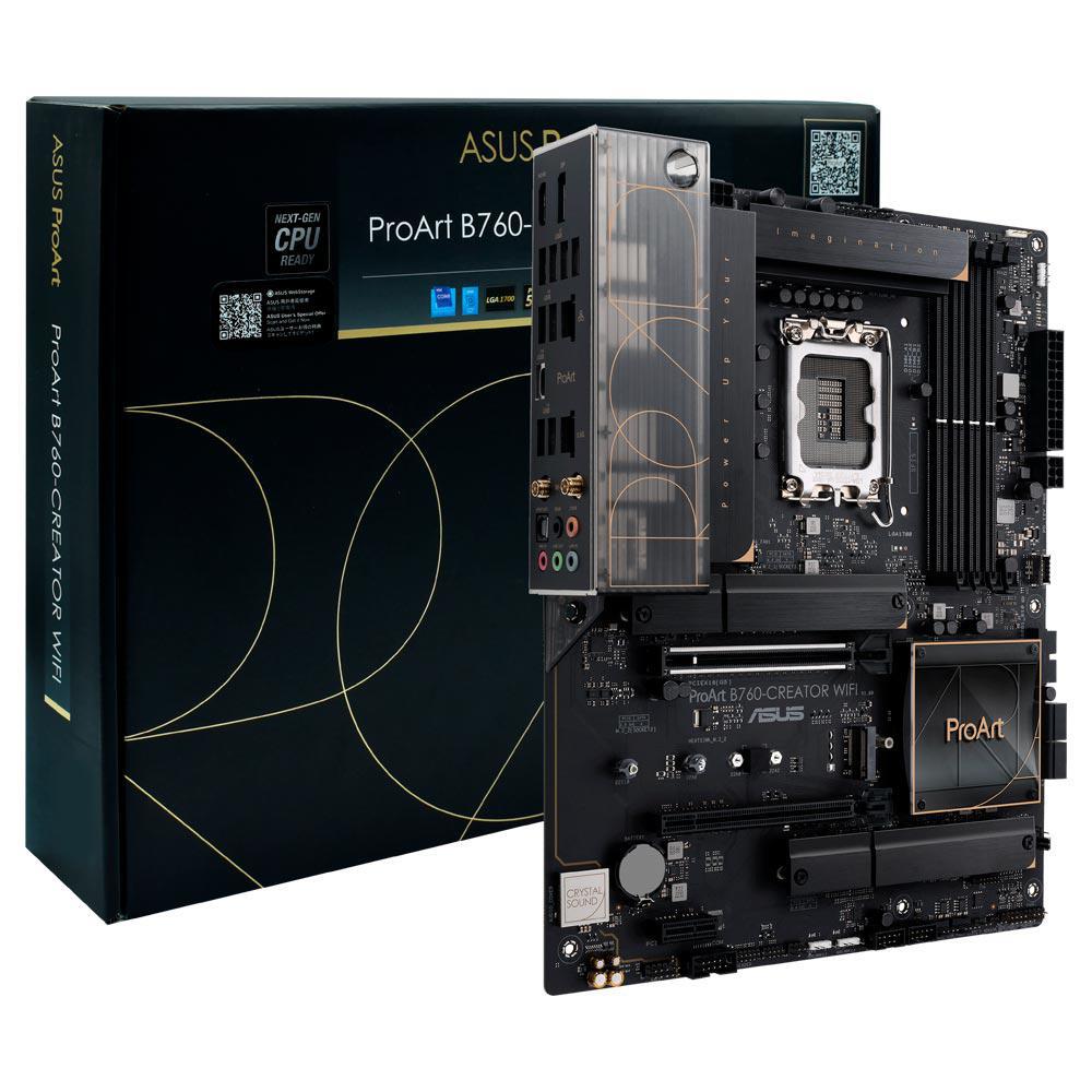 Placa Mãe Asus ProArt B760-Creator Wi-Fi Intel Soquete LGA 1700