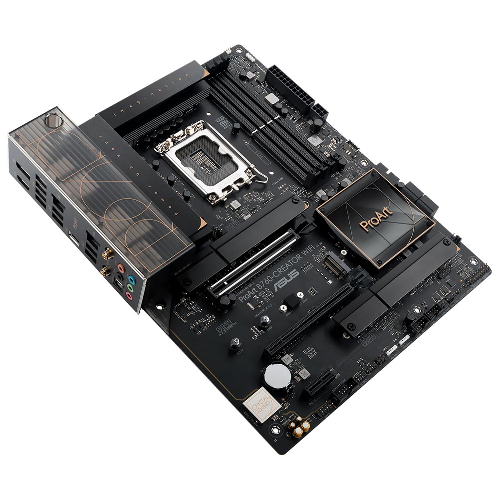 Placa Mãe Asus ProArt B760-Creator Wi-Fi Intel Soquete LGA 1700 foto 1