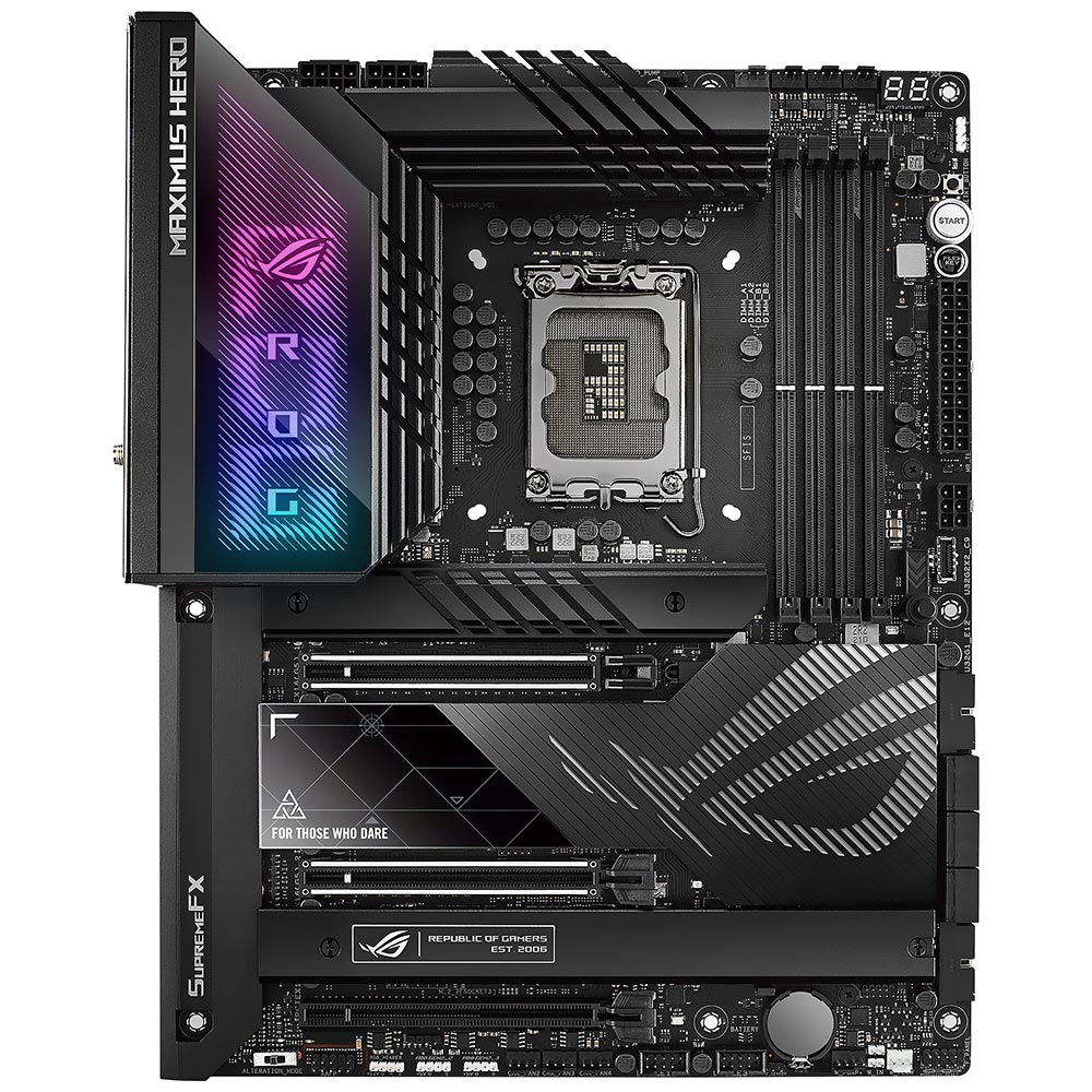 Placa Mãe Asus Rog Maximus Z790 Hero Intel Soquete LGA 1700 foto 1