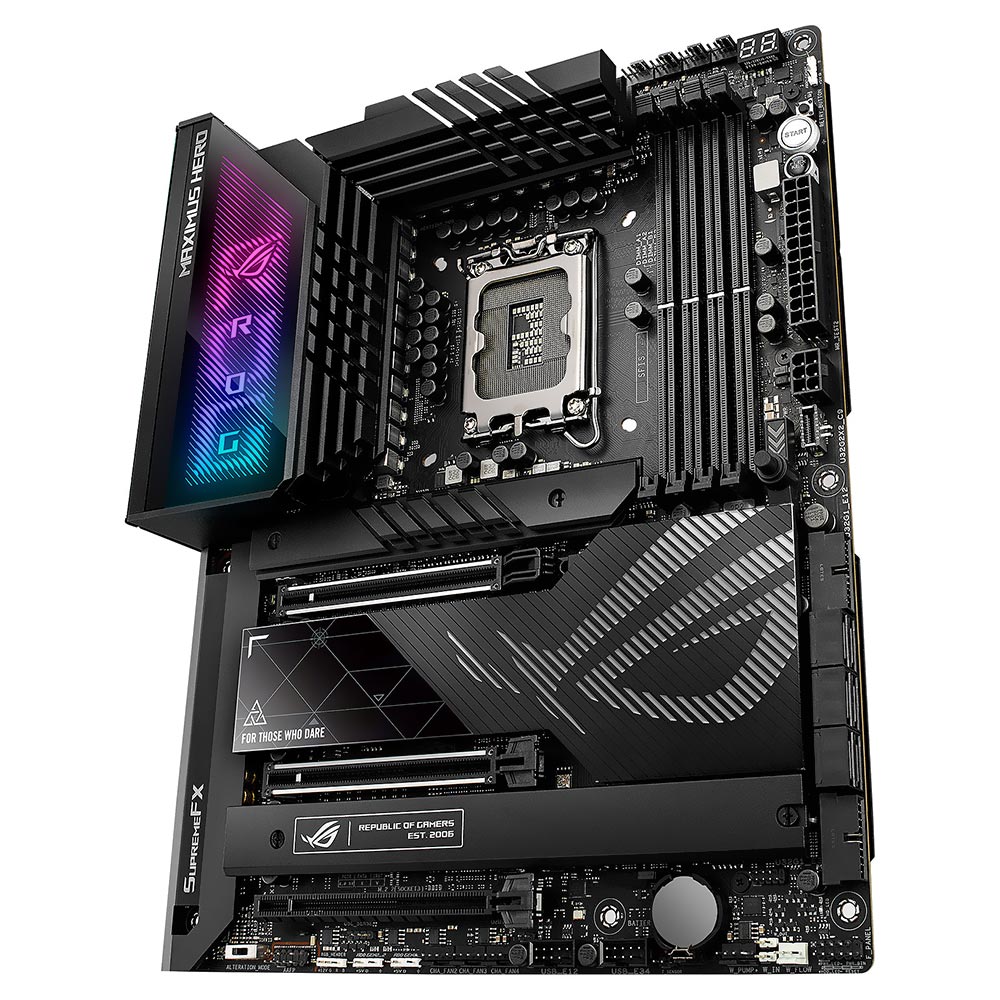 Placa Mãe Asus Rog Maximus Z790 Hero Intel Soquete LGA 1700 foto 2