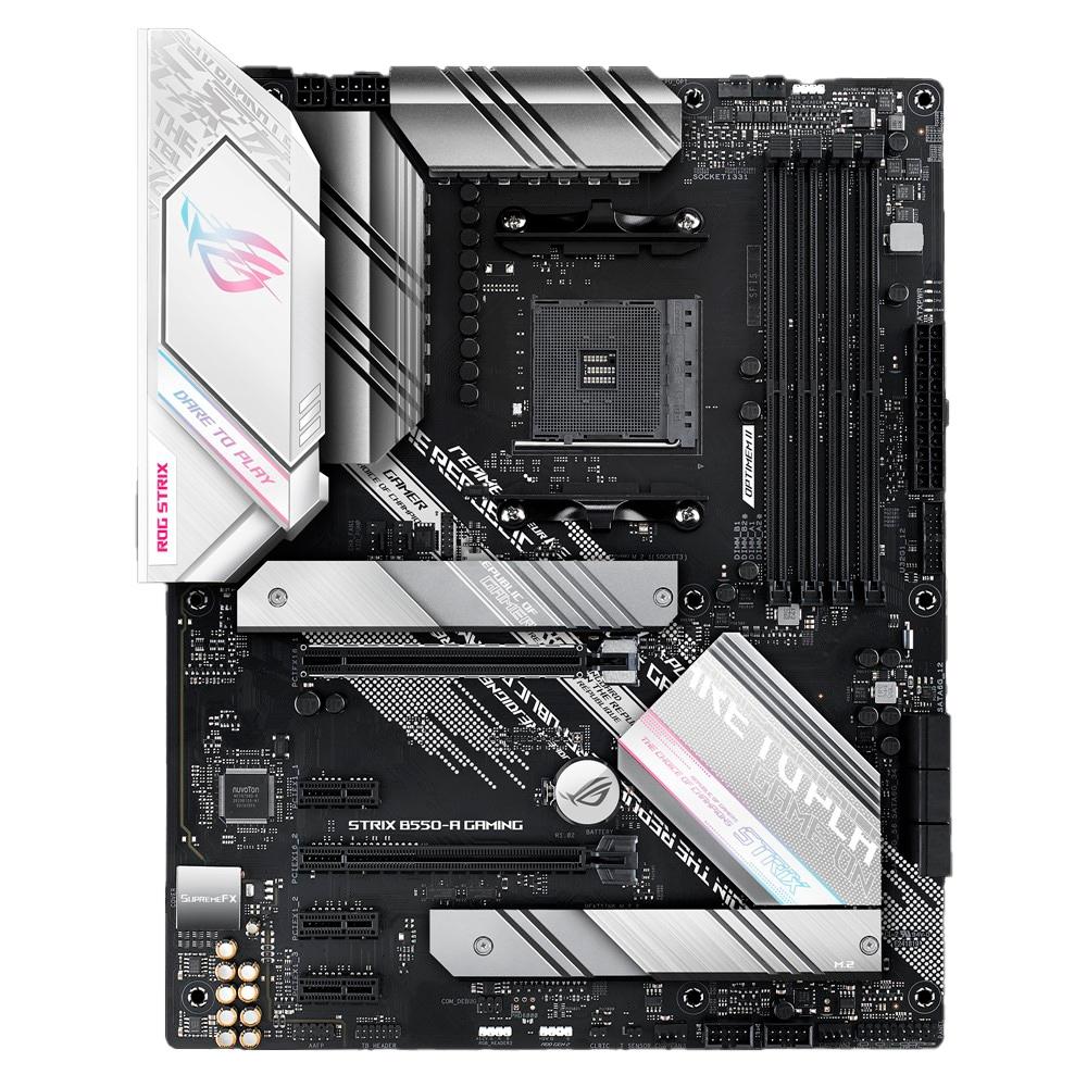 Placa Mãe Asus Rog Strix B550-A Gaming AMD Soquete AM4 foto 1
