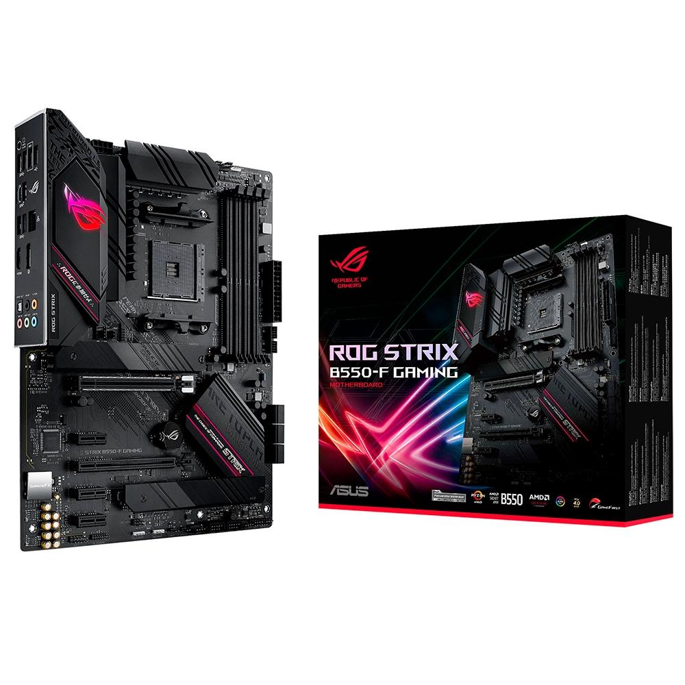 Placa Mãe Asus Rog Strix B550-F Gaming AMD Soquete AM4