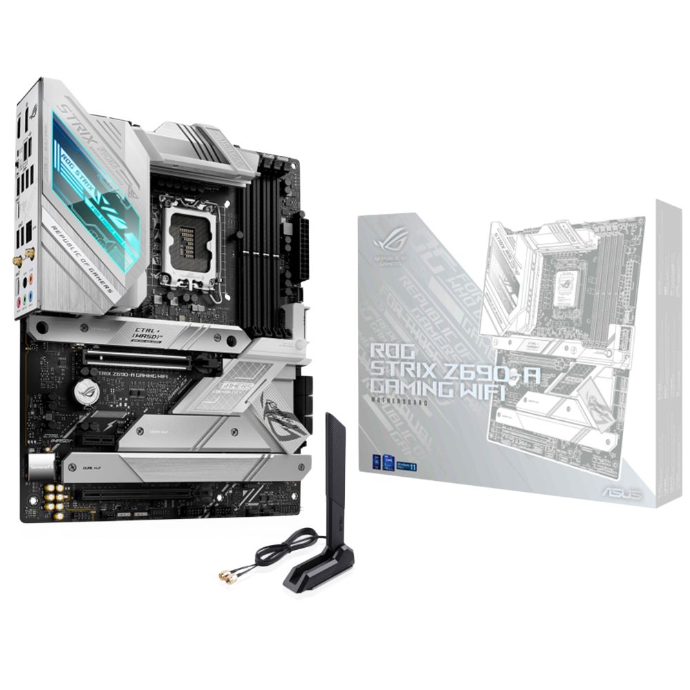 Placa Mãe Asus Rog Strix Z690-A Gaming Wi-Fi Intel Soquete LGA 1700