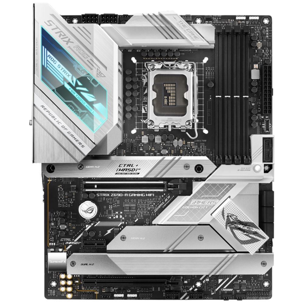 Placa Mãe Asus Rog Strix Z690-A Gaming Wi-Fi Intel Soquete LGA 1700 foto 4