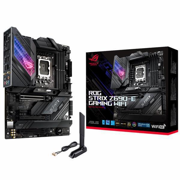 Placa Mãe Asus Rog Strix Z690-E Gaming Wi-Fi Intel Soquete LGA 1700
