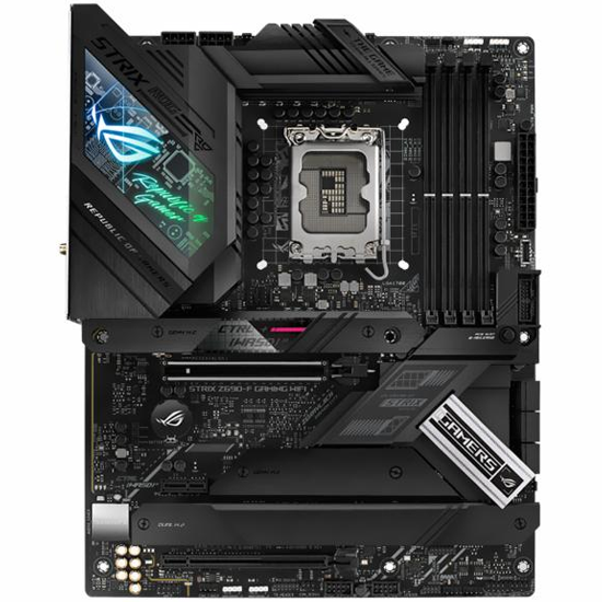 Placa Mãe Asus Rog Strix Z690-F Gaming Wi-Fi Intel Soquete LGA 1700 foto 1