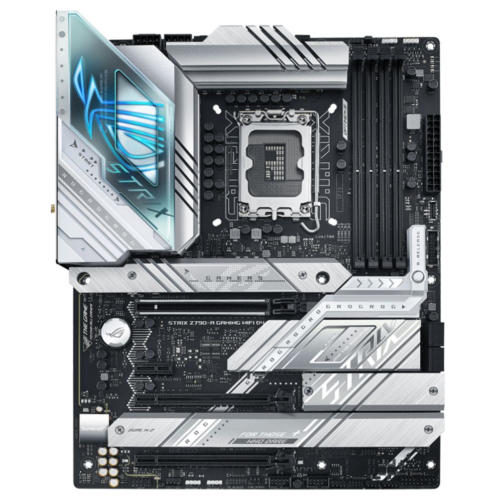 Placa Mãe Asus Rog Strix Z790-A Gaming Wi-Fi D4 Intel Soquete LGA 1700 foto 1